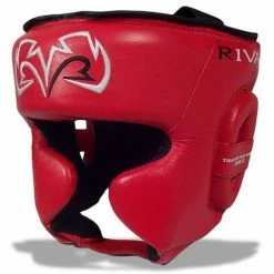 Champs Bxing Ltd RIVAL-RHG2 RED TRAINING HEADGEAR HEAD & GROIN GUARDS