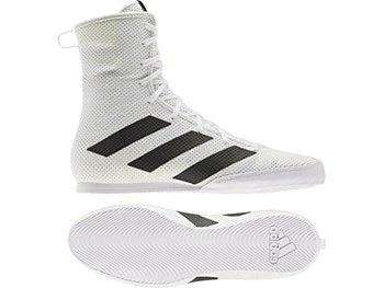 ADIDAS- BOX HOG 3 BOXING BOOTS White 1 ADIDAS- BOX HOG 3 BOXING BOOTS White