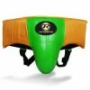 Champs Bxing Ltd RINGSIDE-Pro Fitness Green/Black/Gold Groin Guard Synthetic Leather