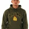 CLOTHING KRONK GLOVES APPLIQUE HOODIE MILITARY GREEN MK2