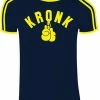 CLOTHING KRONK GLOVES NAVY SLIM FIT TEE