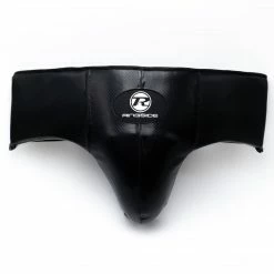 Ringside-Pro Fitness Groin Guard Synthetic Leather Black