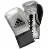 ADIADS ADIDAS ADISTAR 3.0 BBBC APPROVED PRO BOXING GLOVES/SILVER
