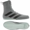 ADIADS ADIDAS- BOX HOG 3 BOXING BOOTS Grey