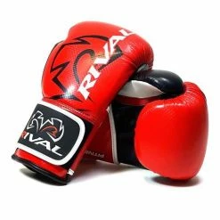 RIVAL-JUNIOR RB7 RED/BLACK FITNESS PLUS BAG GLOVES SENIOR GLOVES