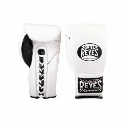 Champs Bxing Ltd CLETO REYES-WHITE LACE SPARRING GLOVES