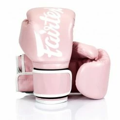 Fairtex Light Pink Microfiber Gloves SENIOR GLOVES