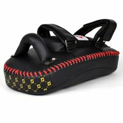 Fairtex Black Light Weight Thai Kick Pads FOCUS MITTS & PADDLES