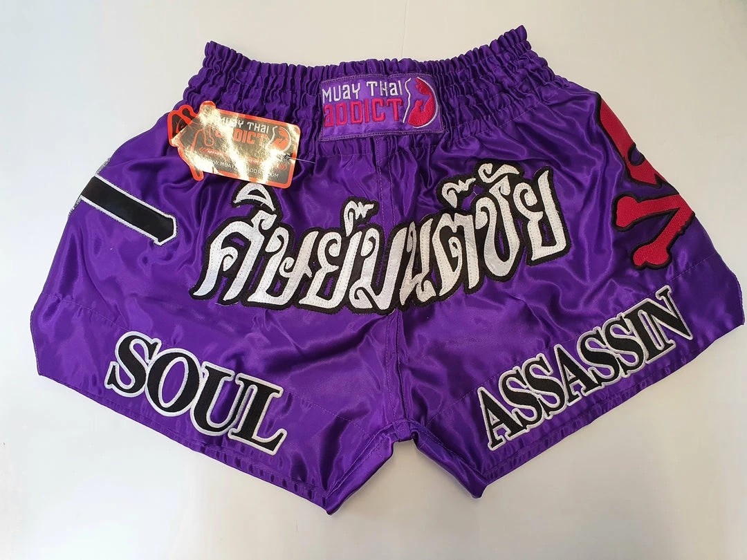 Muay Thai Addict - Soul Assasin Purple 1 Muay Thai Addict - Soul Assasin Purple