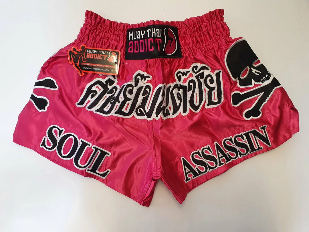 Muay Thai Addict-Soul Assasin Pink 1 Muay Thai Addict-Soul Assasin Pink
