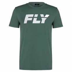 CLOTHING FLY-FLY BIG LOGO KHAKI TEE