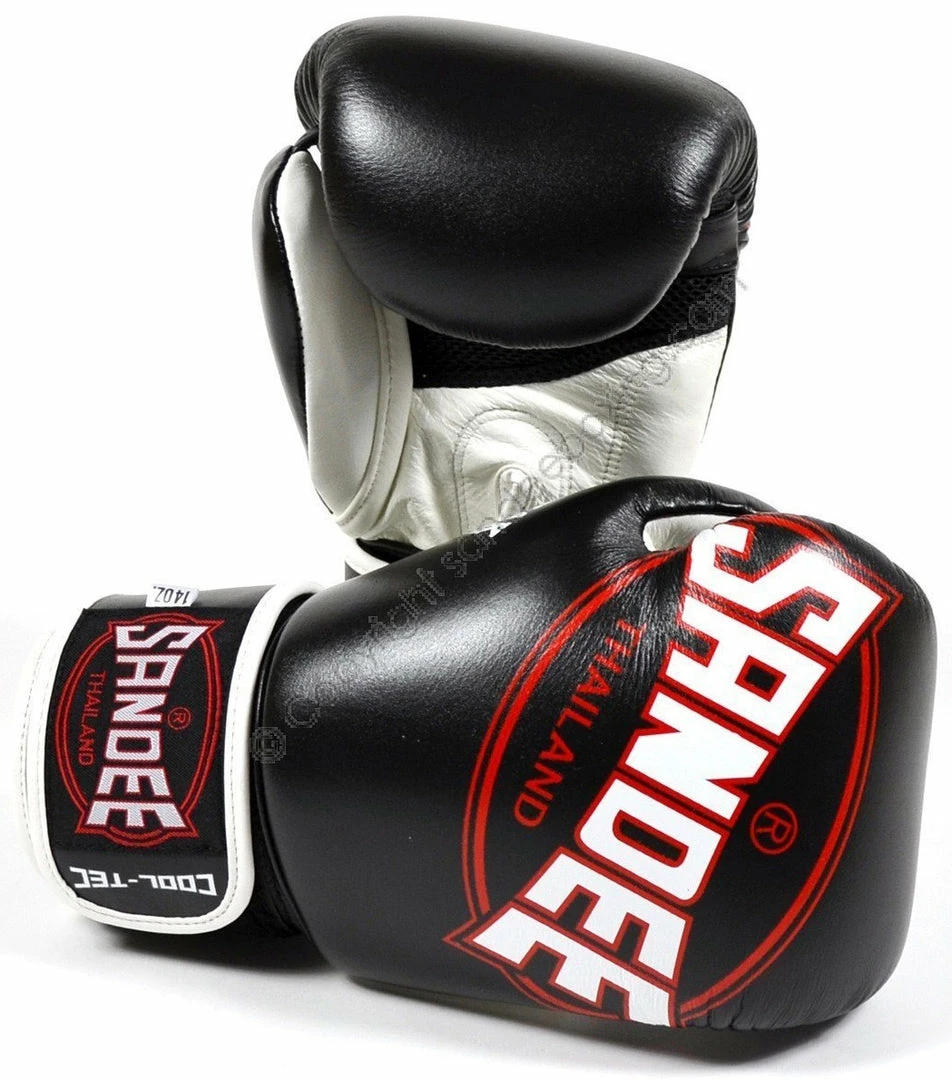 Champs Bxing Ltd SANDEE-JUNIOR Cool-Tec Velcro Black, White & Red Synthetic Leather Boxing Glove JUNIOR GLOVES 4oz-8oz 1 Champs Bxing Ltd SANDEE-JUNIOR Cool-Tec Velcro Black, White & Red Synthetic Leather Boxing Glove JUNIOR GLOVES 4oz-8oz