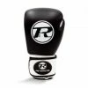 RINGSIDE-Club Glove - Black / White (16oz) SENIOR GLOVES
