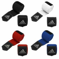 WRAPS & GEL PADS ADIDAS-WHITE HAND WRAPS