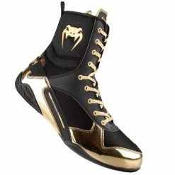 Champs Bxing Ltd VENUM-JUNIOR ELITE BOXING BOOTS GOLD