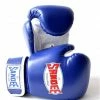 Champs Bxing Ltd SANDEE-JUNIOR Authentic Velcro Blue & White Synthetic Leather Boxing Glove