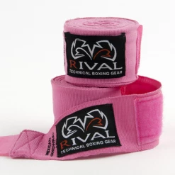 RIVAL-PINK HAND WRAPS WRAPS & GEL PADS