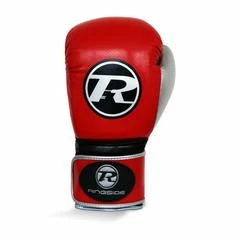 Champs Bxing RINGSIDE - Pro Fitness RED/SILVER Gloves Synthetic Leather SENIOR GLOVES