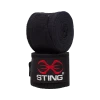 STING-BLACK ELASTICISED HAND WRAP WRAPS & GEL PADS