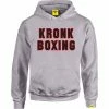 Kronk Boxing Hoodie Sport Grey Red Navy CLOTHING