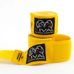 RIVAL-YELLOW HAND WRAPS