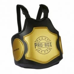 Champs Bxing PROBOX-HI-IMPACT COACHES BODY PROTECTOR BLACK-GOLD.