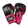 Champs Bxing Ltd SENIOR GLOVES PROBOX-CHAMP SPAR' BLACK/FUCHSIA GLOVES