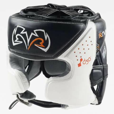 Champs Bxing RIVAL-RHG10-BLACK/WHITE Intelli Shock Tranning Headgear 1 Champs Bxing RIVAL-RHG10-BLACK/WHITE Intelli Shock Tranning Headgear
