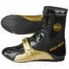 PROBOX-SPEED-LITE BLACK/GOLD BOXING BOOTS