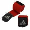 ADIDAS-RED HAND WRAPS