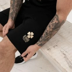 Di Nardo-Men’s Black Gym Shorts