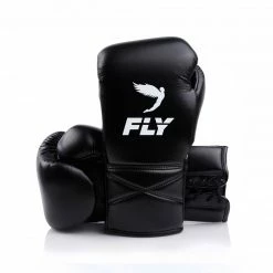 SENIOR GLOVES FLY-SUPERLACE X BLACK TRAINING GLOVES