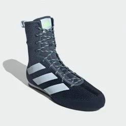 Adidas Box Hog 3 Boxing Boots – Legacy Blue