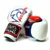 SENIOR GLOVES RIVAL- RB7 WHITE/RED/BLUE FITNESS PLUS BAG GLOVES