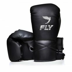FLY-SUPERLACE BLACK/GREY TRAINING GLOVES SENIOR GLOVES