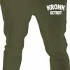 CLOTHING KRONK DETROIT APPLIQUE SHORTS MILITARY GREEN