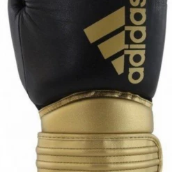 SENIOR GLOVES Adidas-Hybrid 300X BLACK/GOLD Boxing Gloves
