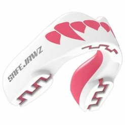 SAFEJAWZ® EXTRO SERIES SELF-FIT 'PINK FANGZ' MOUTHGUARD