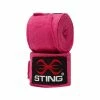 STING-PINK ELASTICISED HAND WRAP WRAPS & GEL PADS