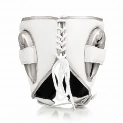 HEAD & GROIN GUARDS FLY-KNIGHT X WHITE/SILVER