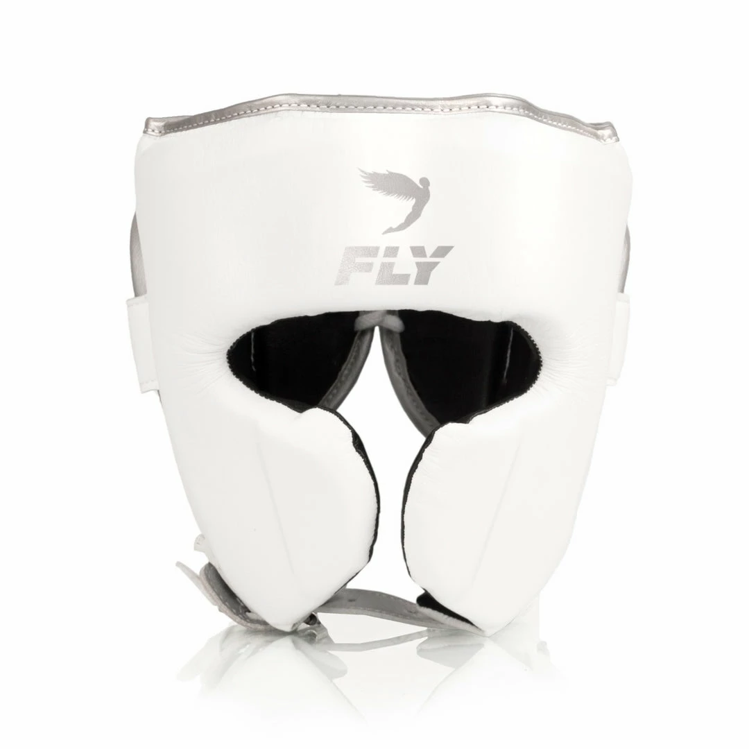 HEAD & GROIN GUARDS FLY-KNIGHT X WHITE/SILVER 1 HEAD & GROIN GUARDS FLY-KNIGHT X WHITE/SILVER