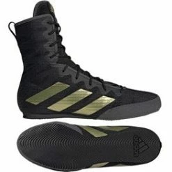 Adidas Box Hog 4 Black Gold ---COMING SOON BOXING BOOTS