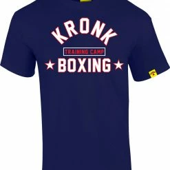 Champs Bxing Ltd KRONK-Boxing Training Camp T Shirt Navy