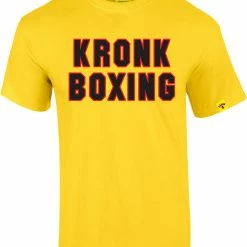 Champs Bxing Ltd KRONK-Boxing Classic T Shirt Yellow CLOTHING