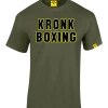 KRONK- Boxing Classic T Shirt Military Green