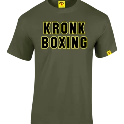 KRONK- Boxing Classic T Shirt Military Green