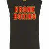 KRONK Boxing Sleeveless T Shirt Black
