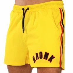 KRONK WAR SHORTS YELLOW CLOTHING