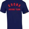 KRONK Boxing Team Regular Fit T Shirt Navy
