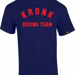 KRONK Boxing Team Regular Fit T Shirt Navy
